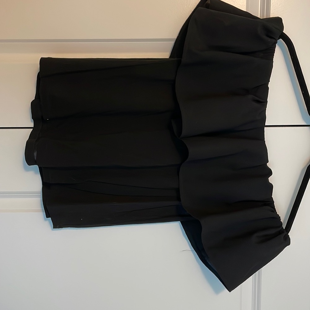 French connection off the shoulder top